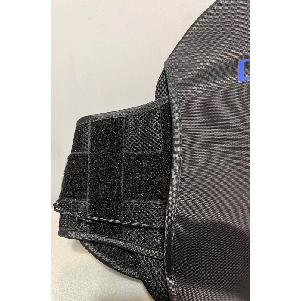 Delta LSO Lower Back Brace Adjustable Lumbar Support Pulley System Black LSO-637 - Picture 3 of 10